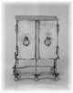 Cabinet in miniatura, argento, 1704